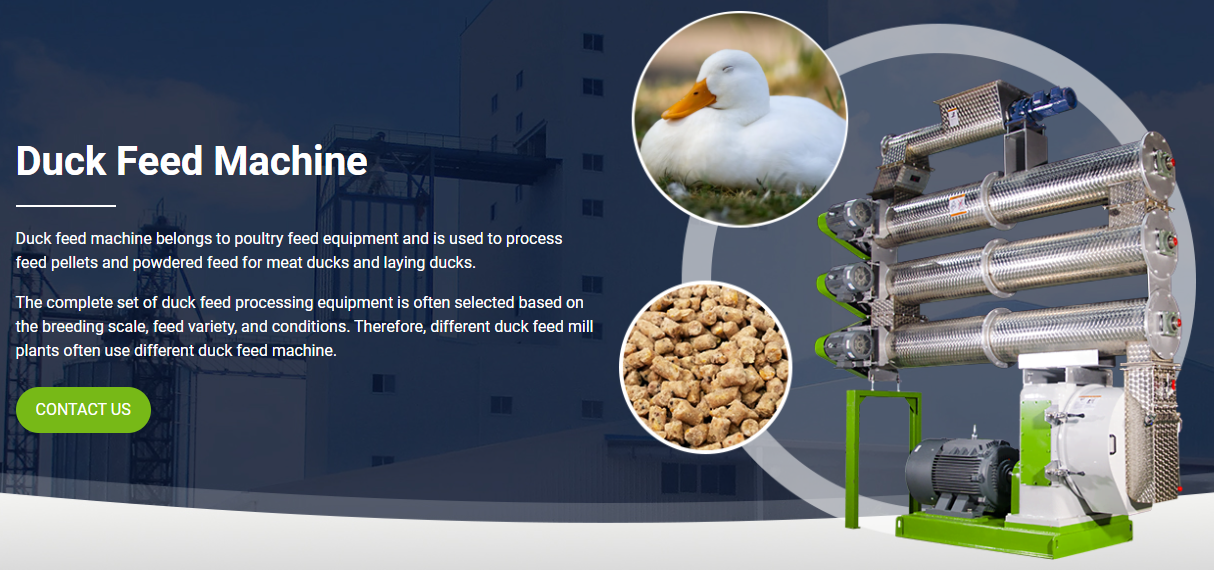 duck feed machine