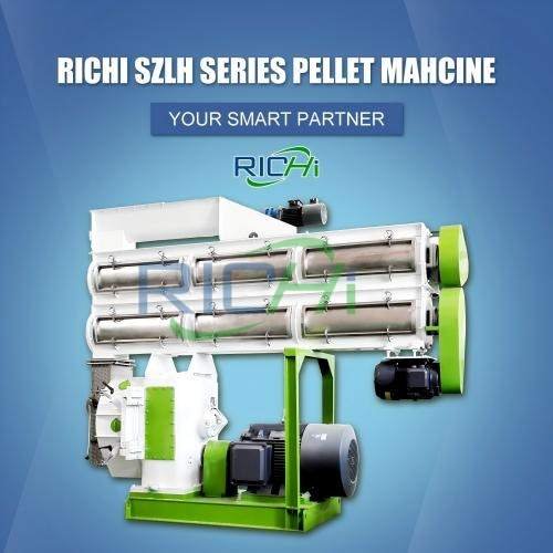 RICHI SZLH series animal feed pellet making machine