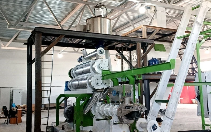efficient fish feed extruder in thailand