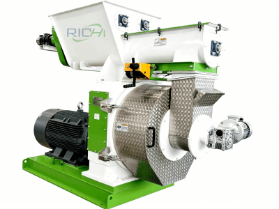 Paper pellet machine
