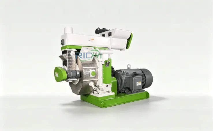 Ring die biomass pellet machine for wood and paper biofuel pellet making